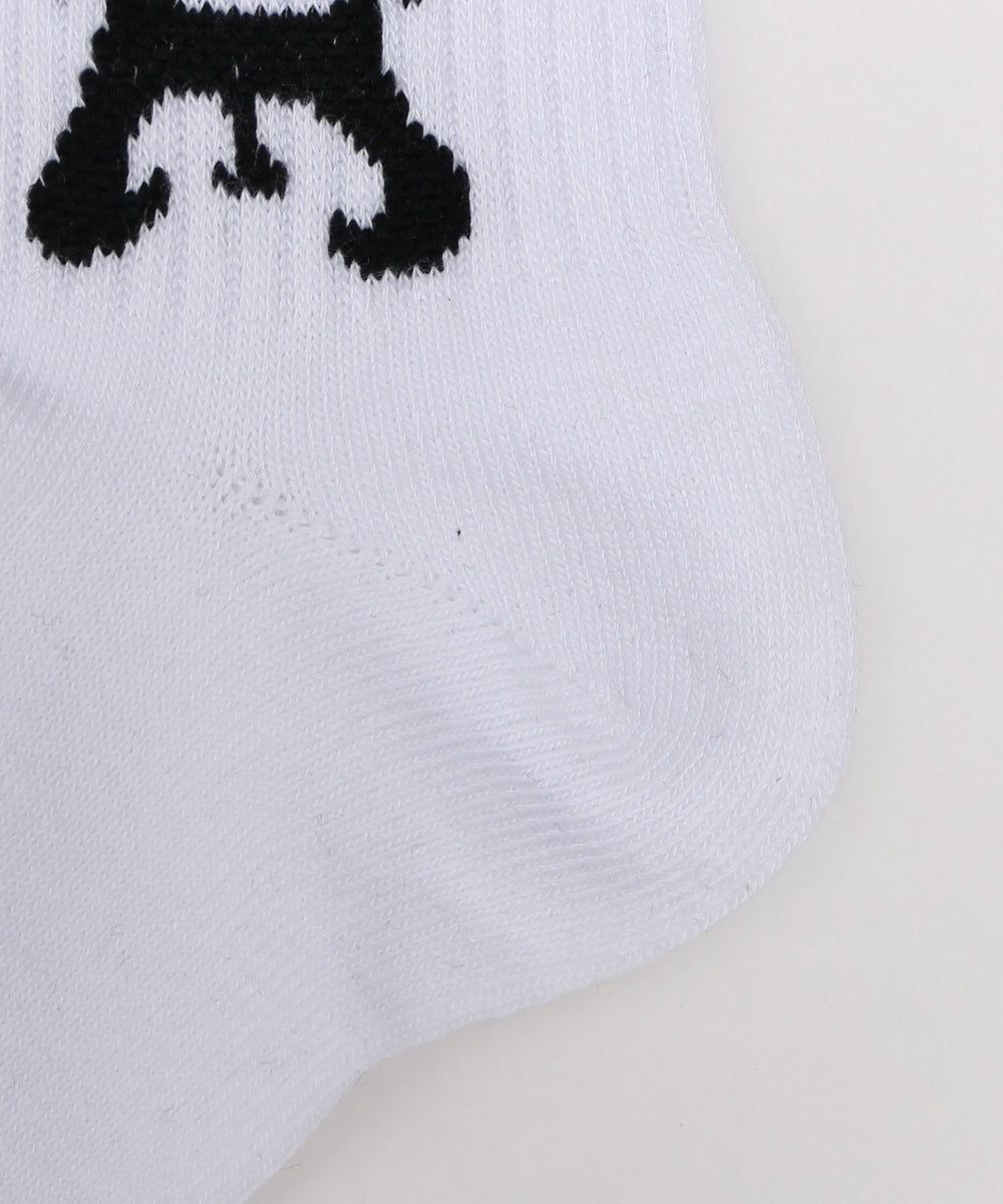 Eludeロゴリブソックス(23-25cm)