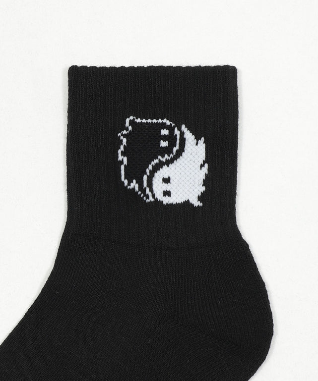 おばけ陰陽ソックス(25-27cm)