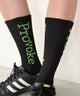 Provokeロゴソックス（R）(25-27cm)/ブラック