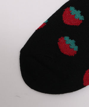 フルーツラメ総柄ショートソックス(23-25cm)