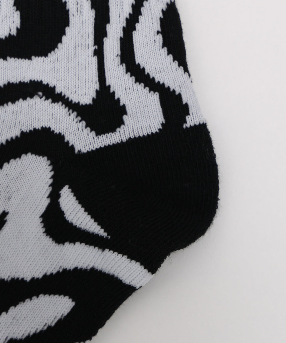 マーブル柄ソックス(23-25cm)