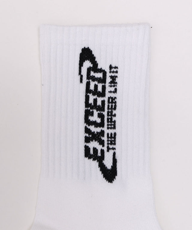 EXCEEDロゴリブソックス(23-25cm)