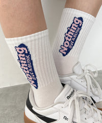 Nothingオーバルロゴソックス(23-25cm)