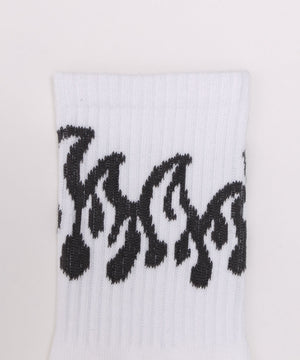 ファイヤー柄ソックス(23-25cm)