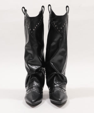 ウエスタンカバーロングブーツ