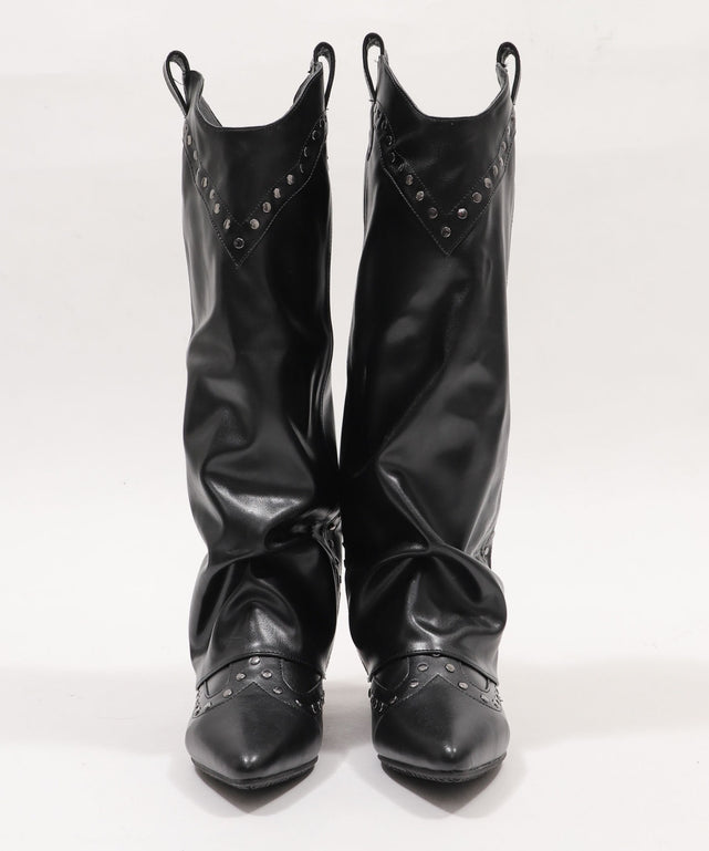 ウエスタンカバーロングブーツ