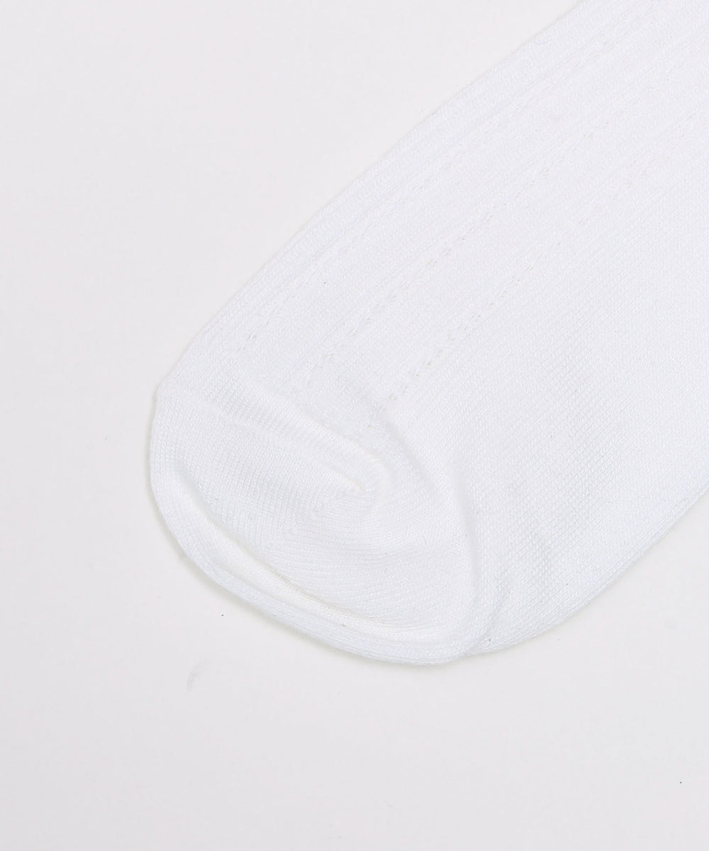 レースアップバックリボンソックス(23-25cm)