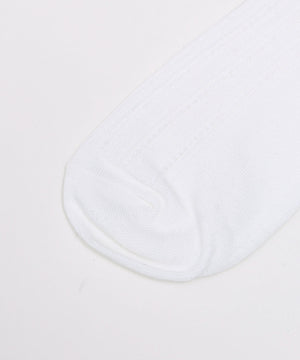 レースアップバックリボンソックス(23-25cm)