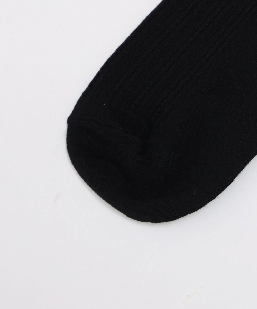 レースアップバックリボンソックス(23-25cm)