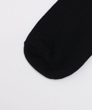 レースアップバックリボンソックス(23-25cm)