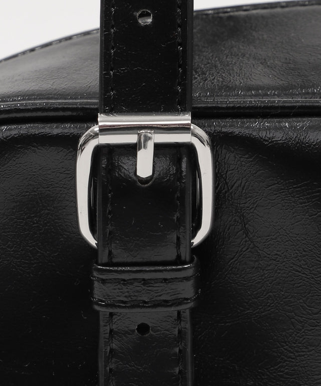 サテンリボンギャザーボストン