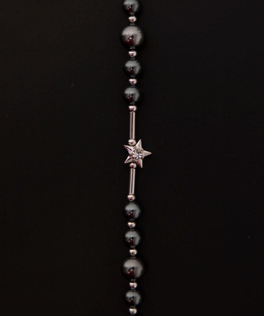 Mミニモチーフビーズネックレス