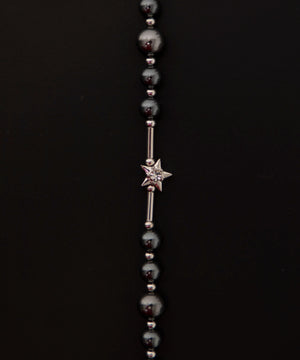 Mミニモチーフビーズネックレス