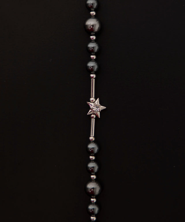 Mミニモチーフビーズネックレス