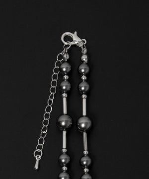 Mミニモチーフビーズネックレス