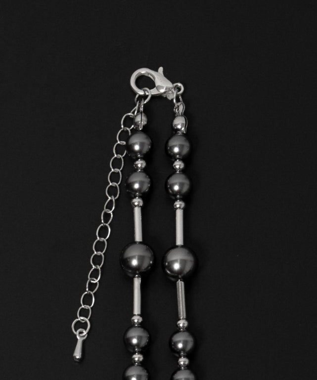 Mミニモチーフビーズネックレス