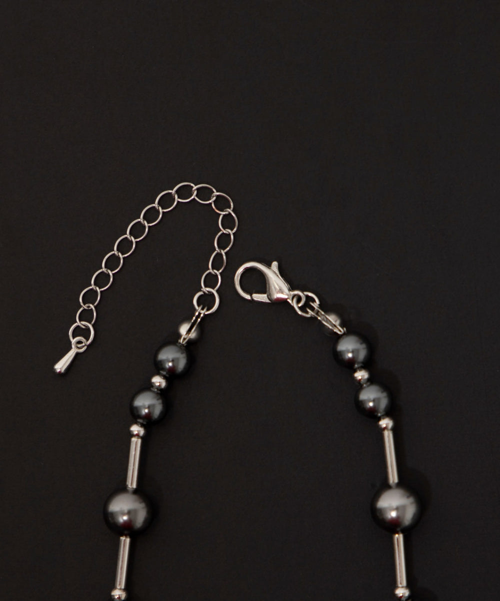 Mミニモチーフビーズネックレス