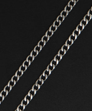 Mスクエアモチーフステンレスネックレス