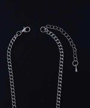 Mダイヤモチーフレイヤードネックレス