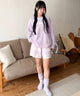 パープル モデル162cm：FREE着用