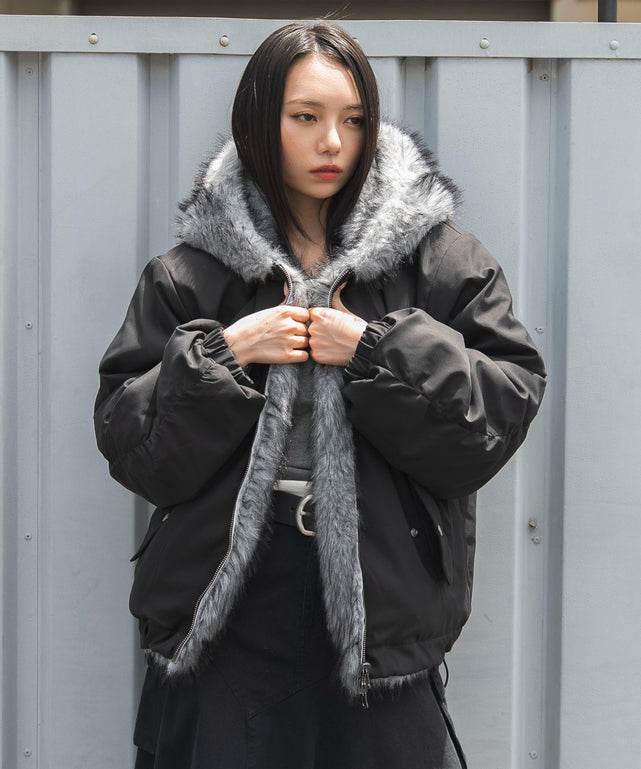 ブラック　モデル：159cm F着用