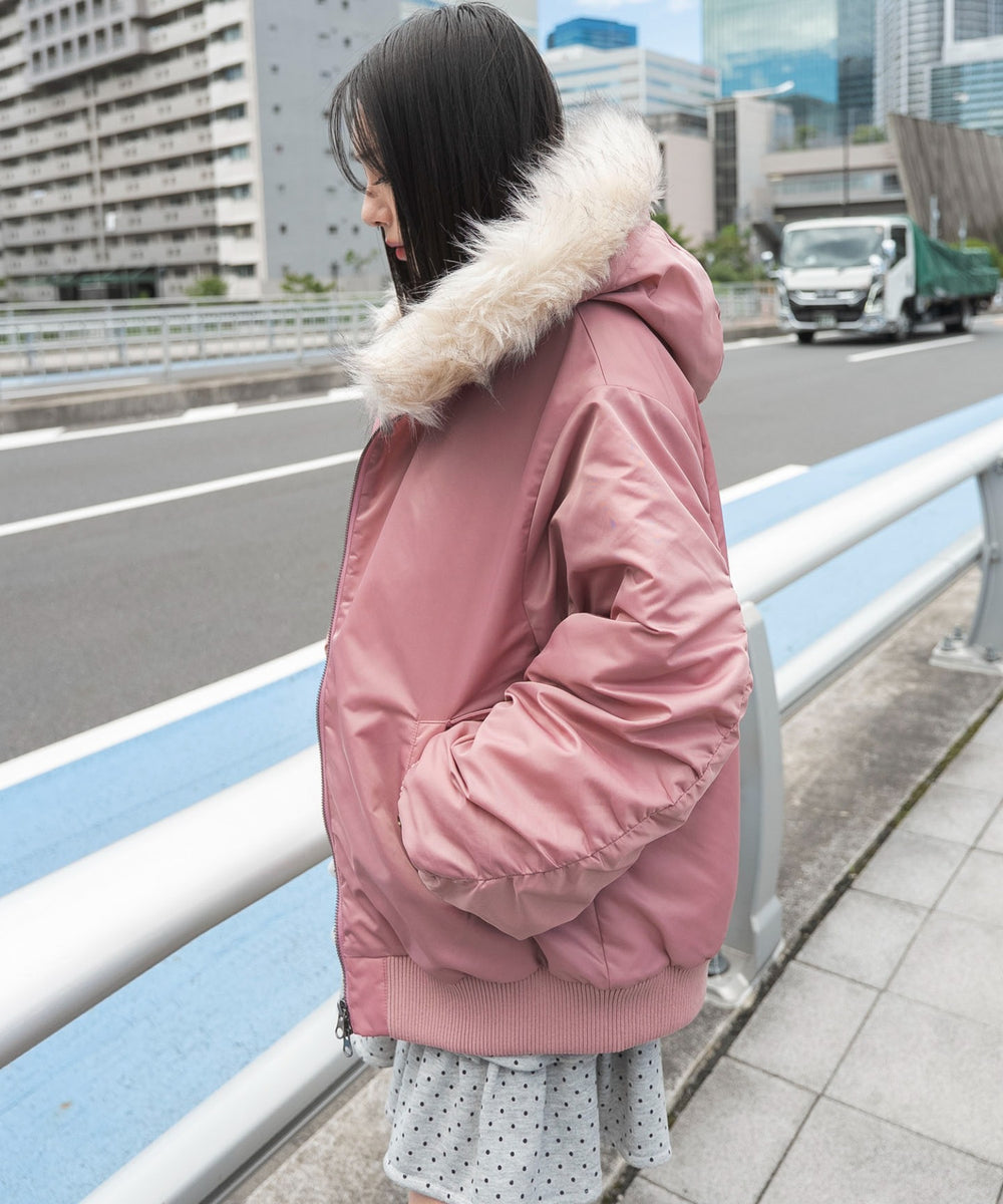 ピンク　モデル：159cm F着用