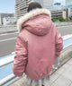 ピンク　モデル：159cm F着用