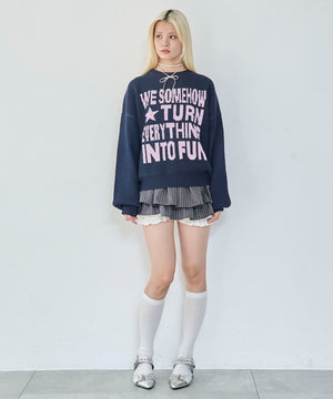 ブルーソノタ　モデル：166cm F着用