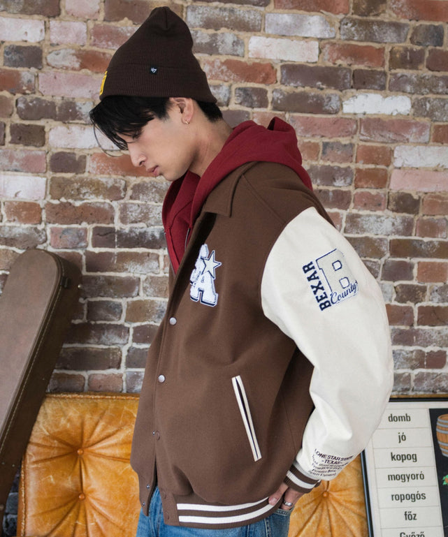 ブラウン モデル：180cm L着用