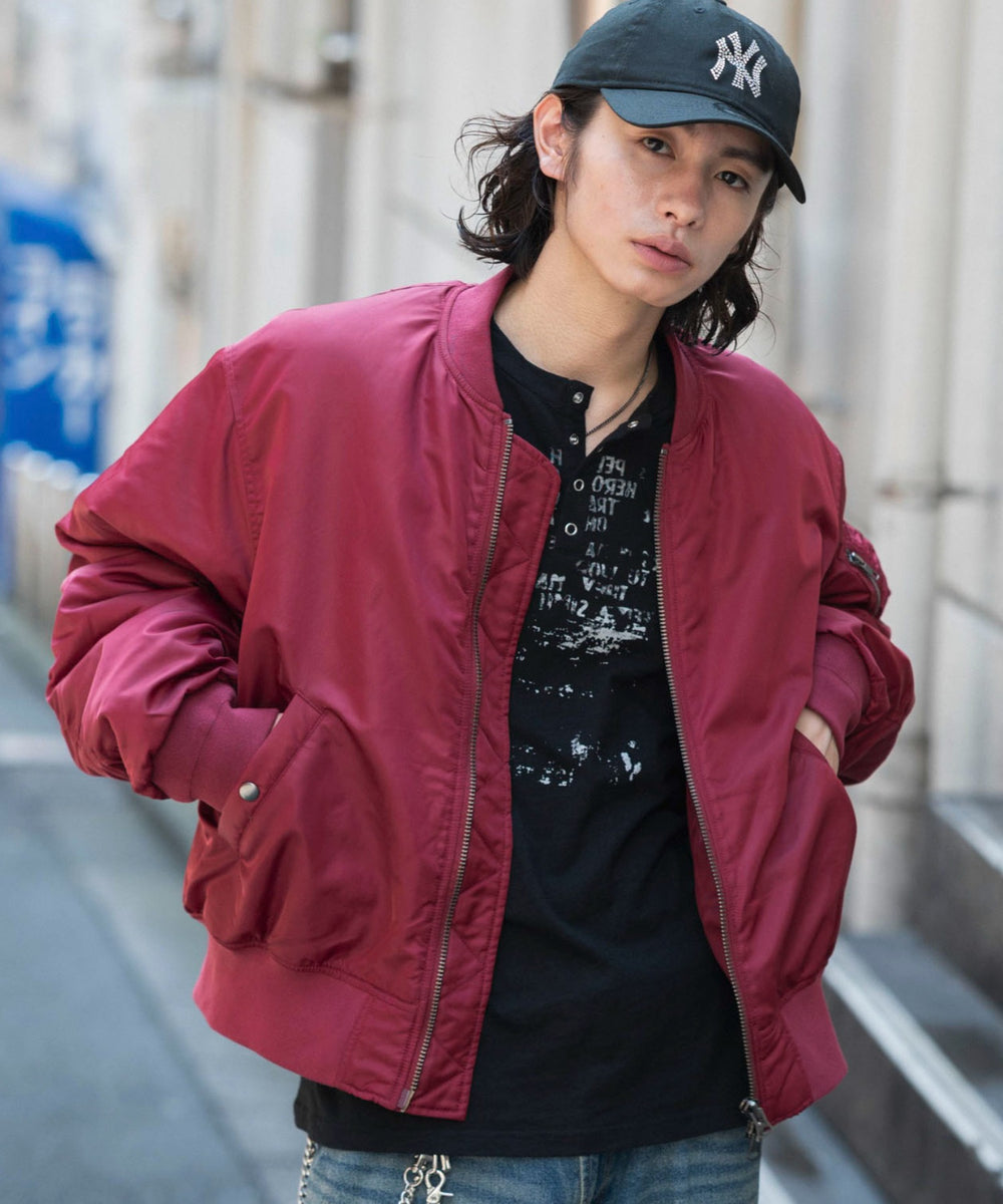 ワイン モデル：182cm L着用