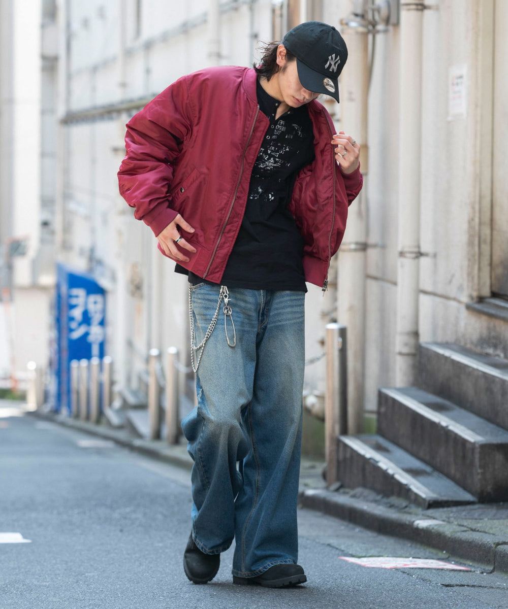 ワイン モデル：182cm L着用