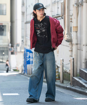 ワイン モデル：182cm L着用