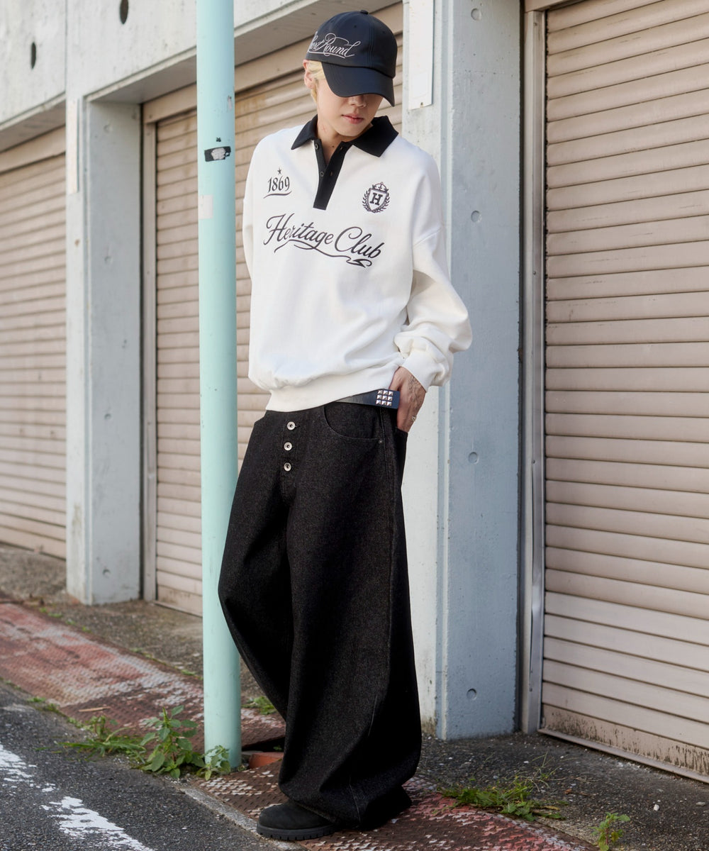 ホワイト モデル：175cm L着用