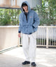 デニム淡加工 モデル：182cm L着用