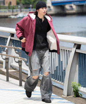 ワイン モデル：182cm L着用