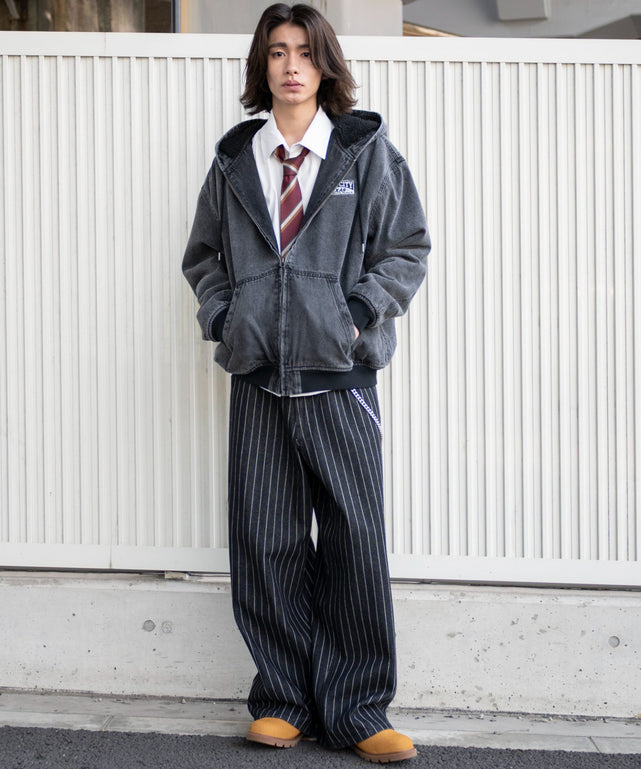 デニムブラックソノタ モデル：182cm L着用