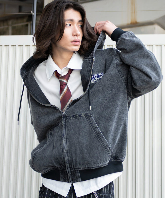 デニムブラックソノタ モデル：182cm L着用