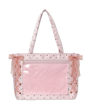 柄24（サテンドットピンク）