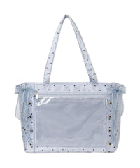 柄25（サテンドットサックス） / F