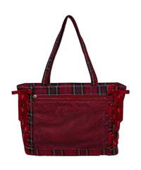 柄33（タータンチェックレッド） / F