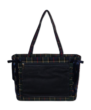 柄34（タータンチェックネイビー）