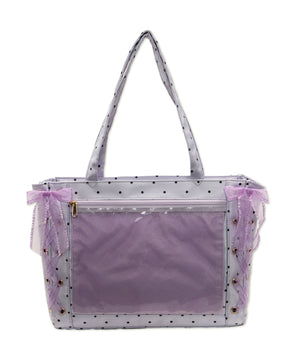 柄37(サテンドットパープル)