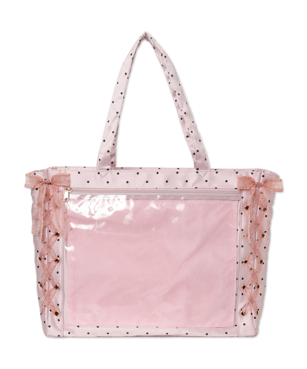 柄24(サテンドットピンク)