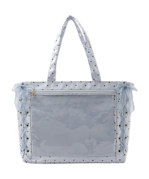 柄25(サテンドットサックス)