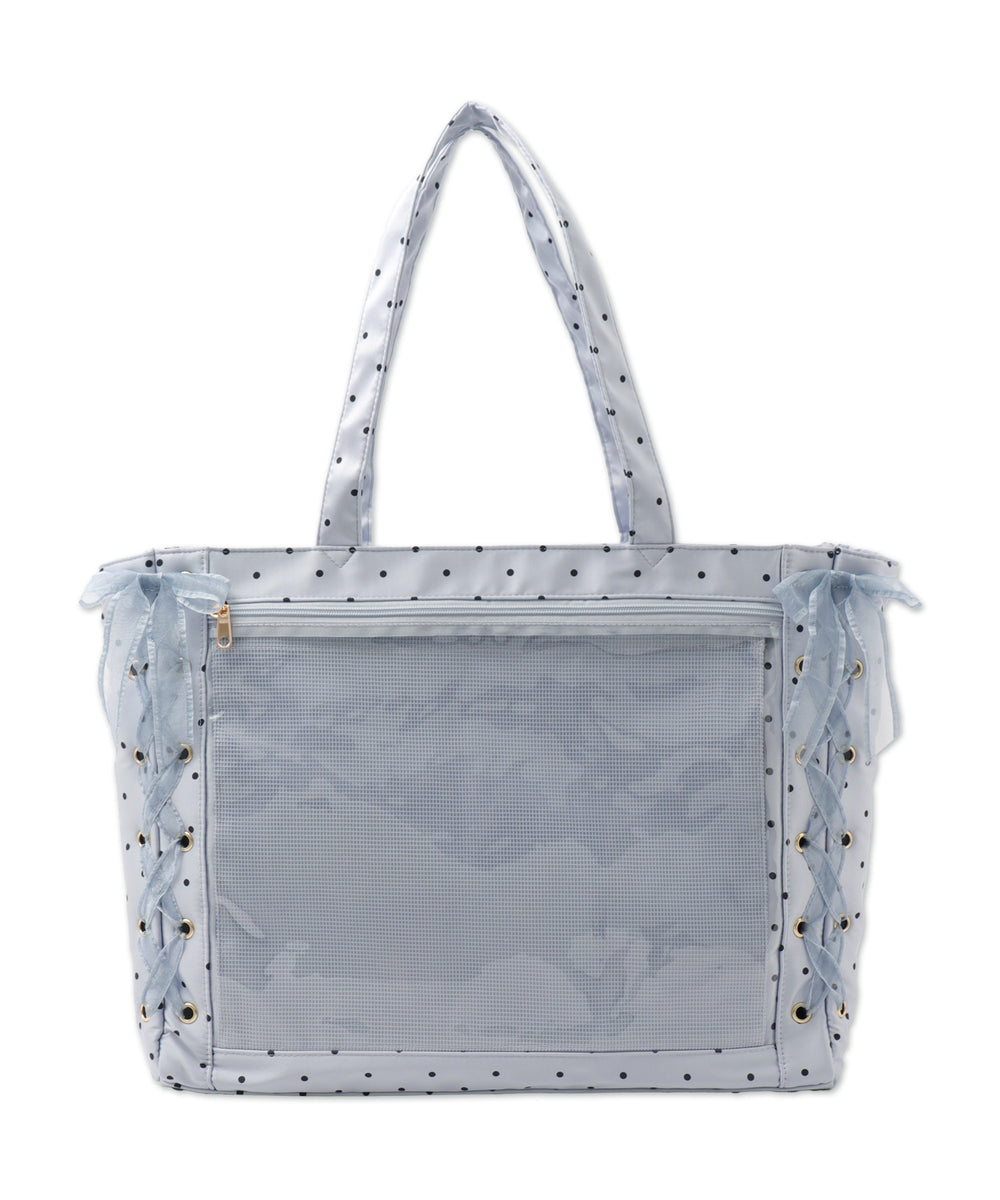 柄25(サテンドットサックス)