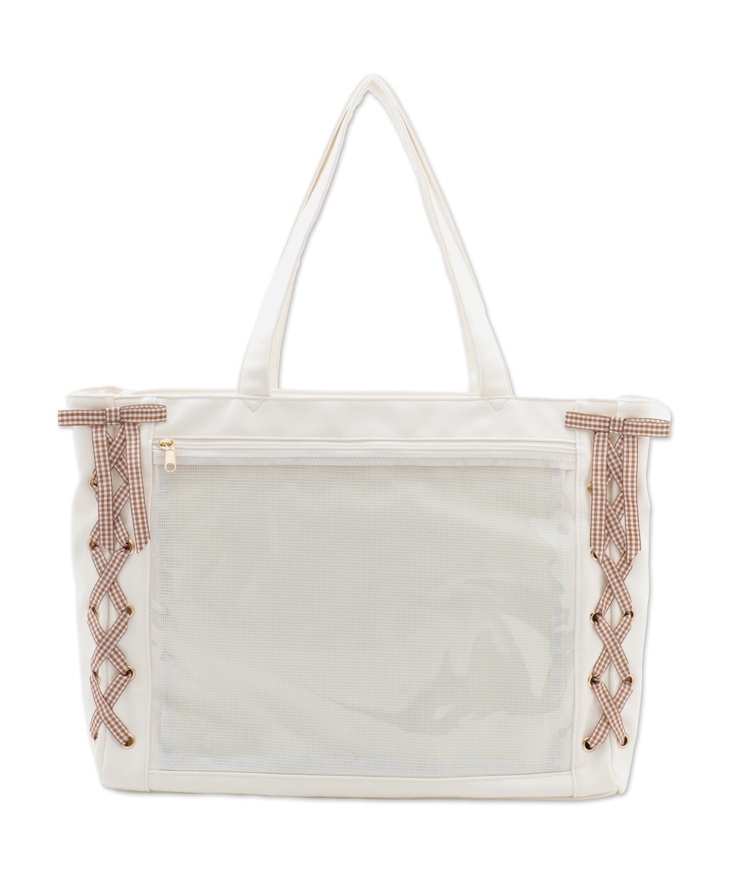 すとぷり　るぅと 痛バック　 WEGO 　白 レースアップ痛バッグL｜WEGO（ウィゴー） – WEGO ONLINE STORE