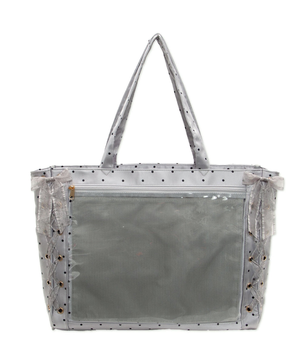 柄35(サテンドットシルバー)