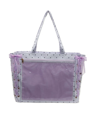 柄37(サテンドットパープル)