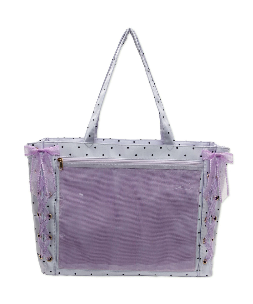 柄37(サテンドットパープル)