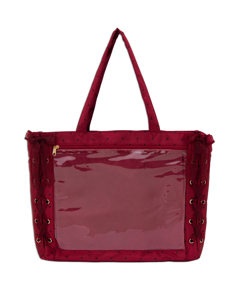 柄40(サテンドットレッド)